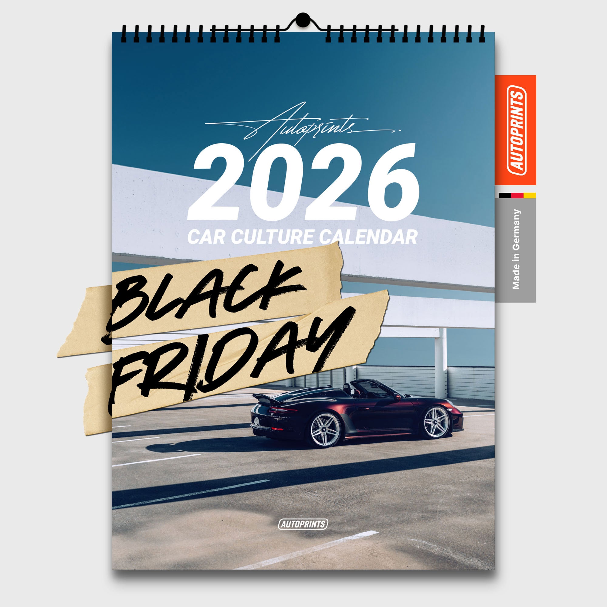 CAR CULTURE 2026 2in1 Premium Car Calendar
