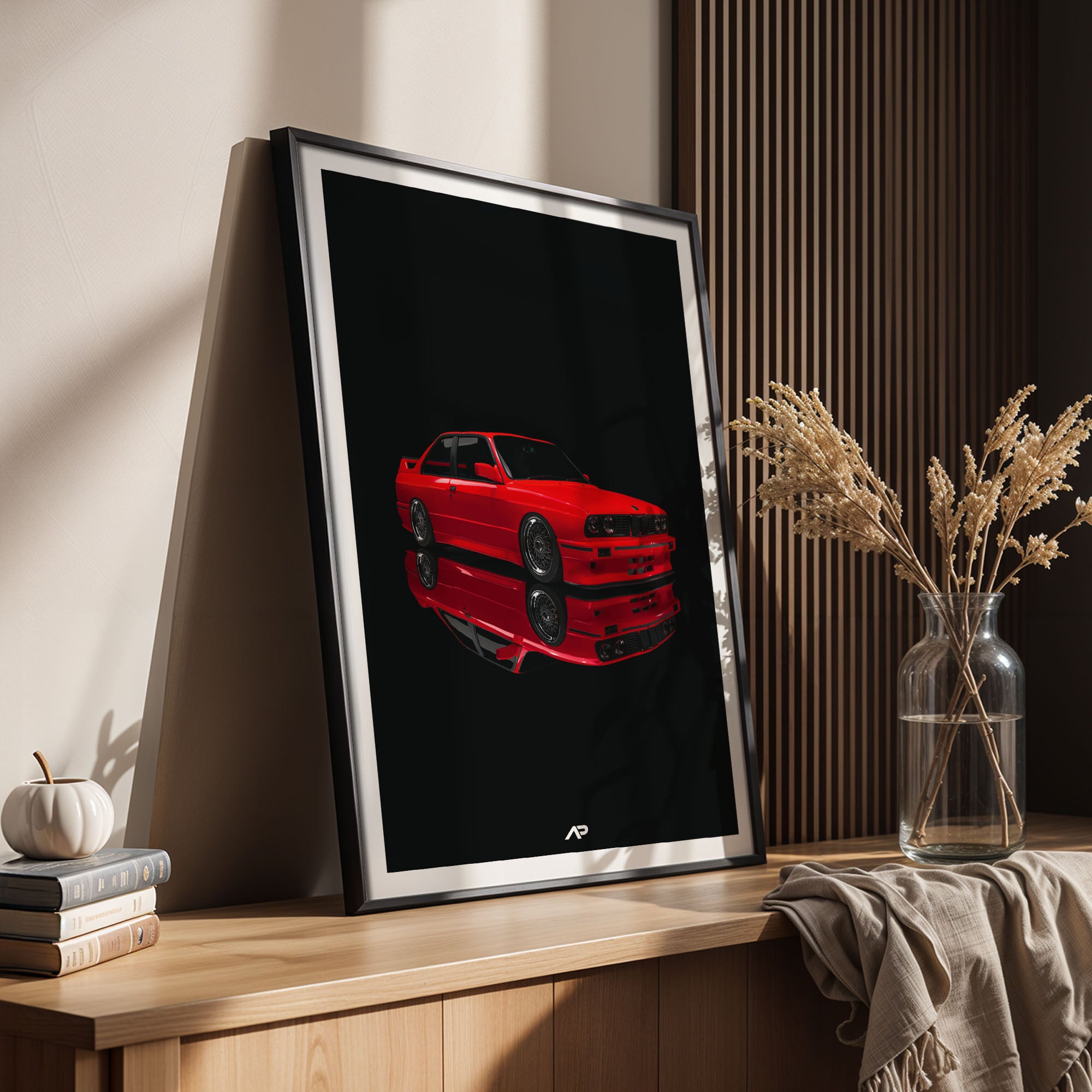 E30 Red Mirror