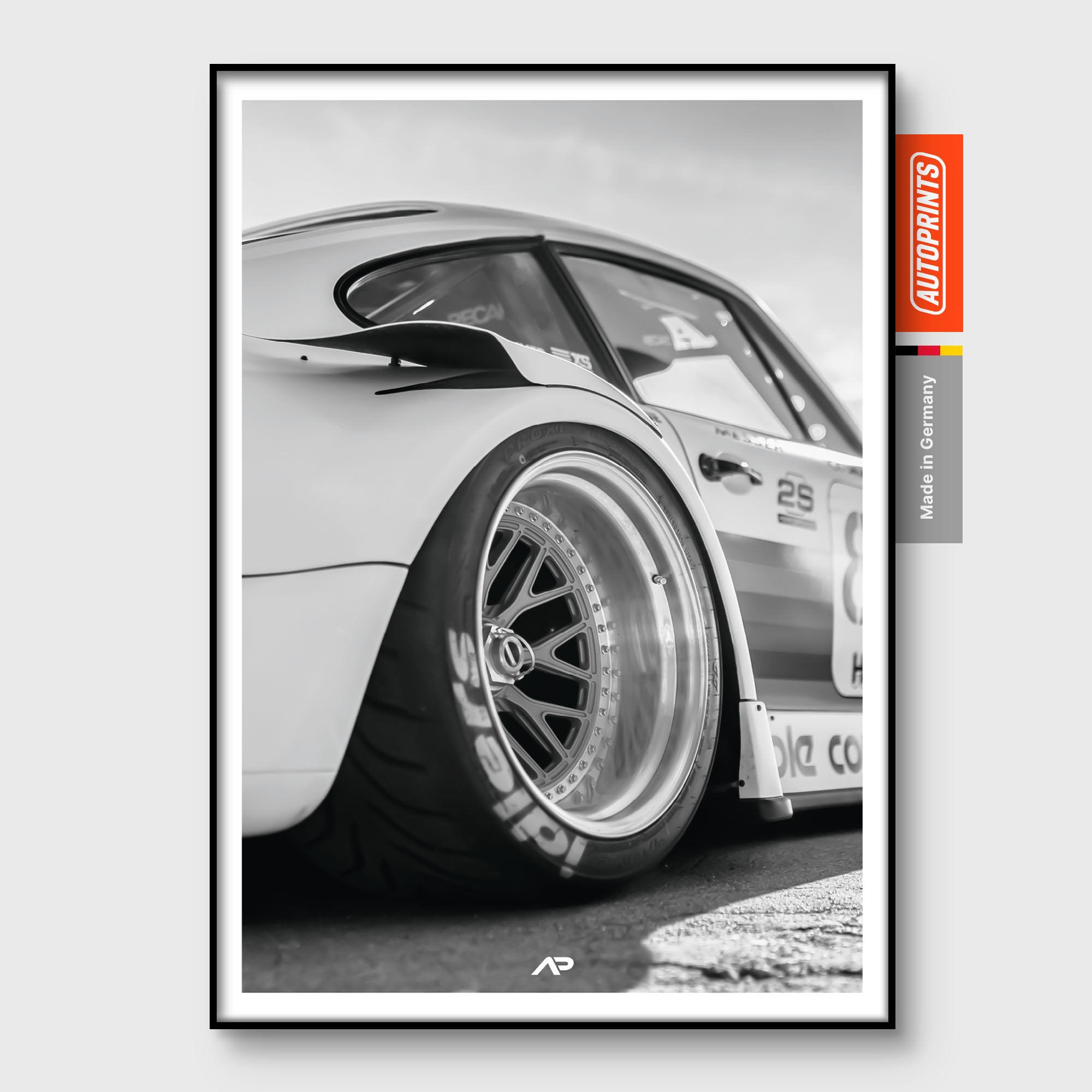 Rough Wheel Rear BW